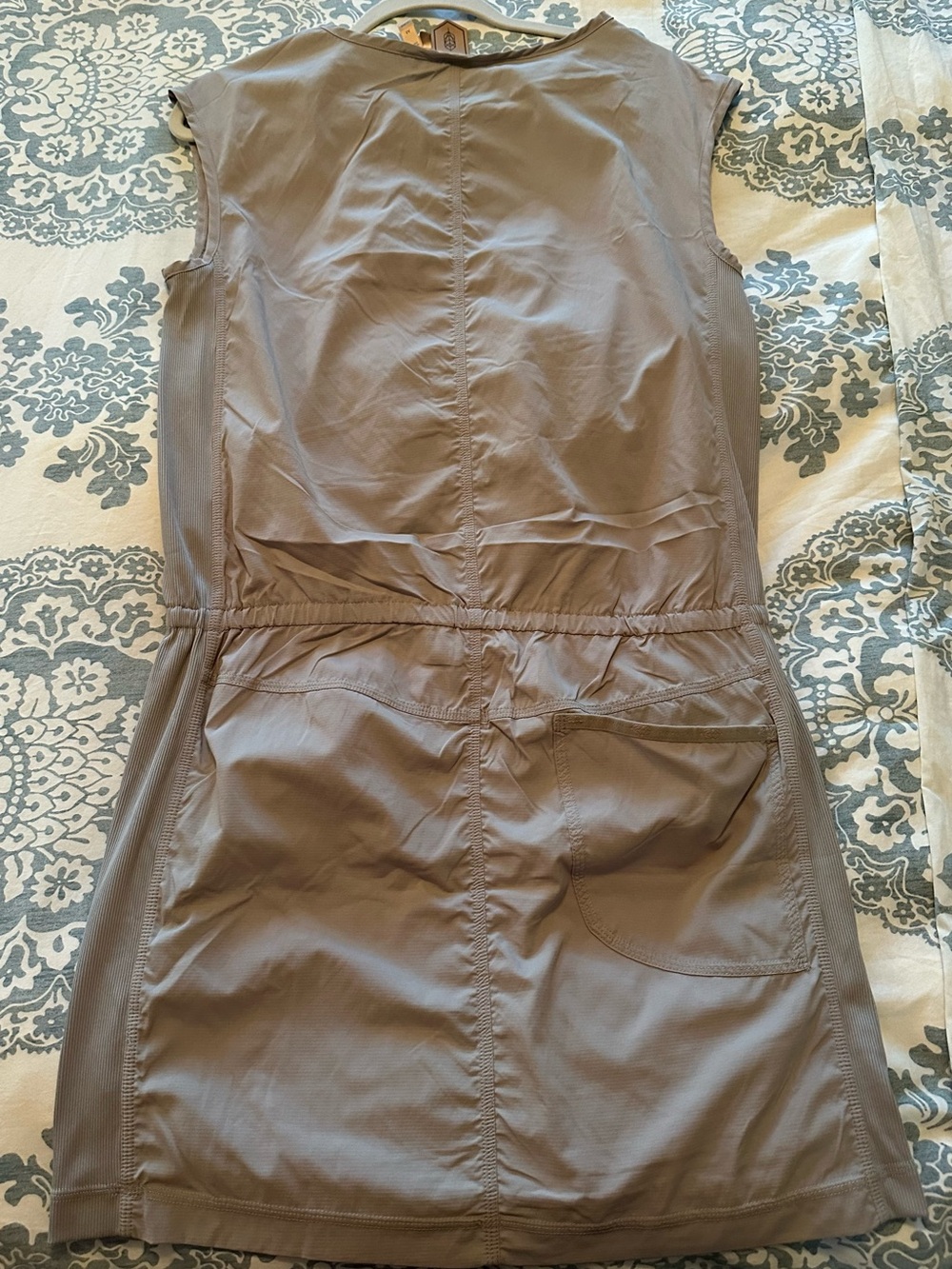 Indygena Laco Activewear Dress Drawstring Waist with Pockets in light Gray M - Picture 7 of 11